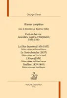 Oeuvres complètes / George Sand, 1836-1840, Fictions brèves, Nouvelles, contes et fragments
