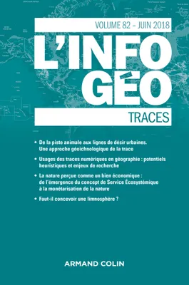 L'Information géographique (2/2018) Traces, Traces