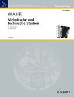 Melodische und technische Studien, for Accordion. accordion.