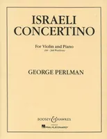 Israeli Concertino, Hora-Hatikvah. violin and piano.