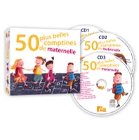 50 PLUS BELLES COMPTINES DE MATERNELLE 3 CD