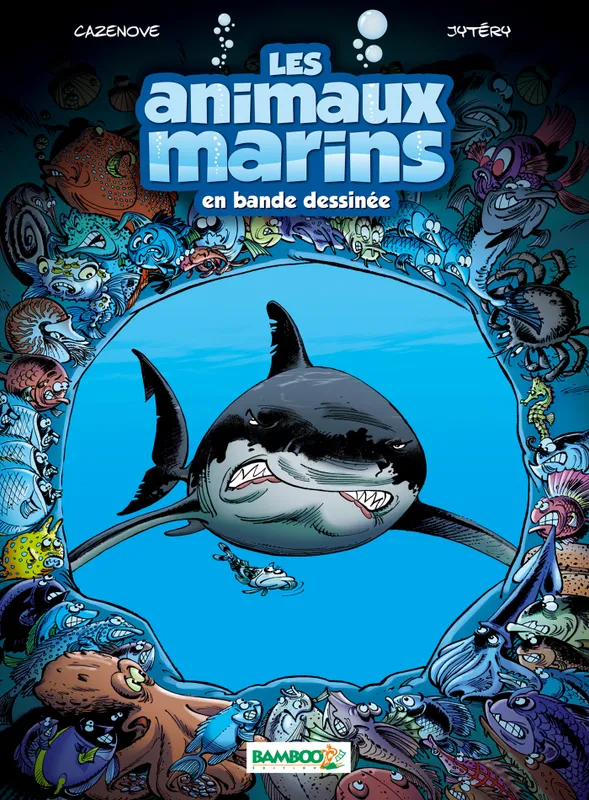 Les animaux marins en bande dessinée, [Tome 1], Les animaux marins en BD - tome 1 Christophe Cazenove