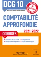10, DCG 10 Comptabilité approfondie - Corrigés 2021-2022, Réforme Expertise comptable