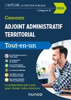 Concours Adjoint administratif territorial - 2024, Tout-en-un - Externe, interne, 3e voie