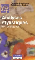 Analyses stylistiques, formes et genres