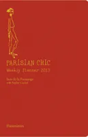 Parisian chic weekly planner 2013