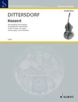 Concerto E Major, Krebs 172. double bass and orchestra. Réduction pour piano avec partie soliste.