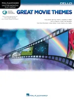 Great Movie Themes - Cello, Instrumental Play-Along