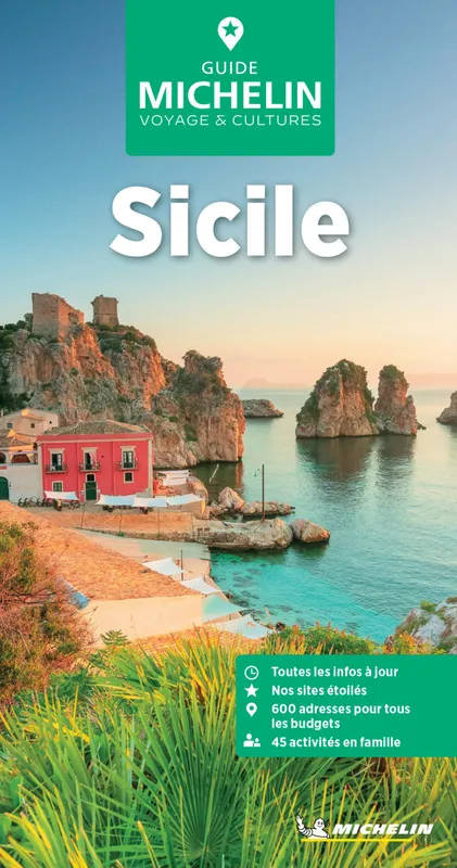 Livres Loisirs Voyage Guide de voyage Guide Vert Sicile Manufacture française des pneumatiques Michelin,