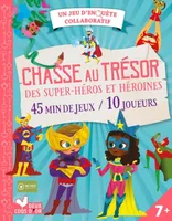 Chasse au trésor des super héros et héroïnes - pochette avec accessoires