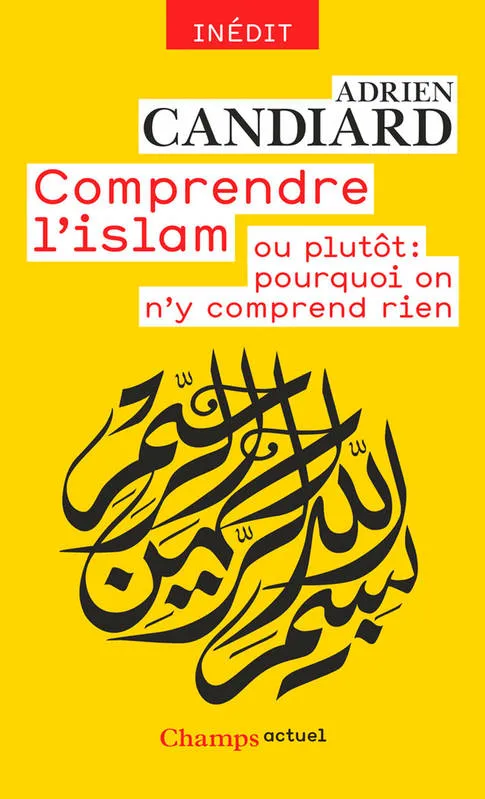 Livres Sciences Humaines et Sociales Actualités Comprendre l'islam, Ou plutôt, pourquoi on n'y comprend rien Adrien Candiard