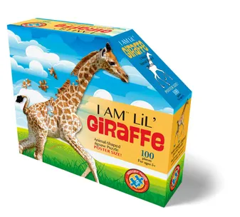 Puzzle Girafe 100 pièces I am Lil'