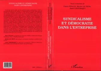 Syndicalisme et démocratie dans l'entreprise, une coopération scientifique CFDT-CNRS, 1984-1995