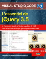 L'essentiel de jQuery 3.5, avec Visual Studio Code