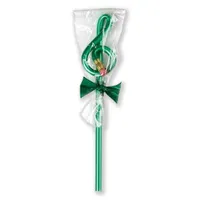 Pencil G-clef green de luxe, Green Giftpackaged