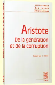 De la génération et de la corruption, De la corruption