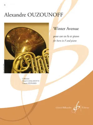 Winter Avenue, Pour cor en fa et piano