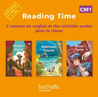 Reading Time CM1 - CD audio classe des 3 ouvrages - Edition 2012