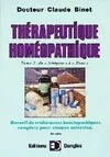 Thérapeutique homéopathique T.2, Volume 2, De Ichtyose à Zona