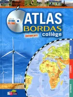 Atlas Bordas Collège + CD-ROM