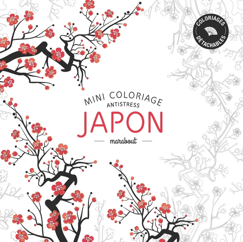 Mini coloriage antistress «Japon» Collectif