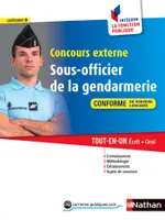 Concours externe Sous-officier de la gendarmerie - Catégorie B - Intégrer la fonction publique - 2015, Format : ePub 3 FL