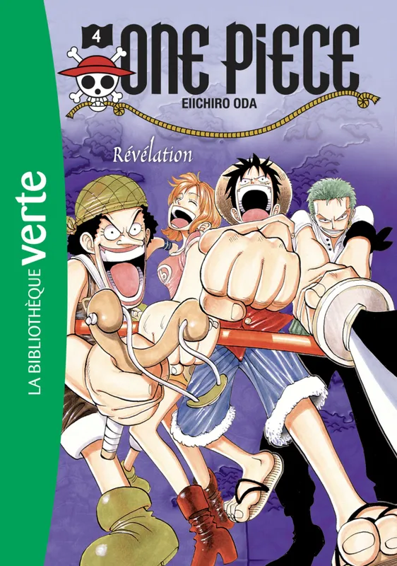 Livres Jeunesse de 6 à 12 ans Premières lectures 4, One Piece 04 NED - Révélation Eiichiro Oda