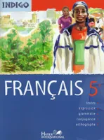 Indigo Français 5e, manuel de l'élève