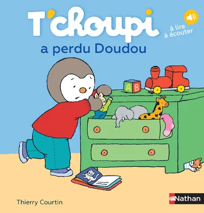 Jeux et Jouets Livres Livres pour les 0-3 ans Livres tout carton T'choupi a perdu son doudou Thierry Courtin