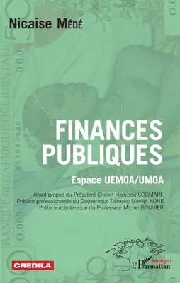 Finances publiques, Espace UEMOA / UMOA