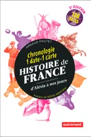 Histoire de France, d'Alésia à nos jours, Chronologie : 1 date - 1 carte