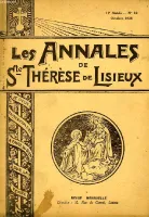 LES ANNALES DE SAINTE-THERESE DE LISIEUX, 11e ANNEE, N° 11, OCT. 1935