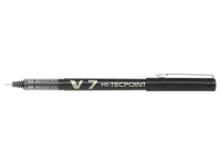 Hi-Tecpoint V7 - Roller encre liquide - Noir - Pointe Moyenne
