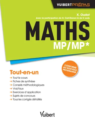 Maths MP/MP*, Tout-en-un
