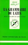 La grammaire du latin