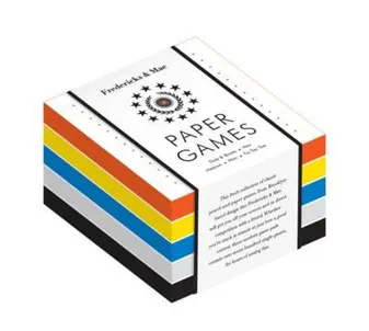 Fredericks & Mae Paper Games /anglais