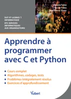 Apprendre à programmer avec C et Python, Dut et licence 1 informatique, bts services informatiques aux organisations