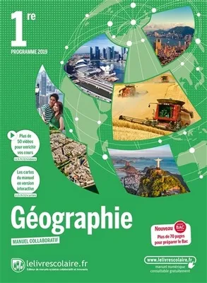 GEOGRAPHIE 1RE, EDITION 2019, [programme 2019]