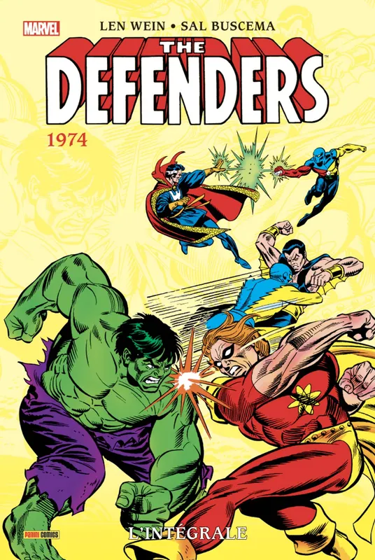 Livres BD Comics The Defenders, 3, Defenders: L'intégrale 1974 (T03) Jim Starlin, Sal Buscema, Len Wein, Gil Kane, Steve Gerber