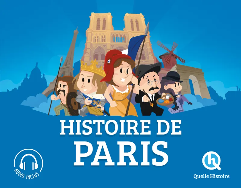 Livres Jeunesse de 6 à 12 ans Documentaires Histoire et civilisations Histoire de Paris Crété, Patricia