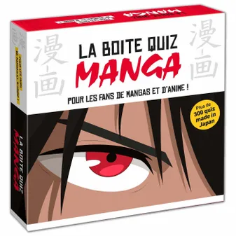 La boîte quiz Manga, Pour les fans de mangas et d'anime !