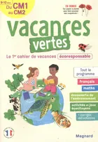 Cahier de vacances 2023, du CM1 vers le CM2 9-10 ans - Vacances vertes, Le premier cahier de vacances écoresponsable