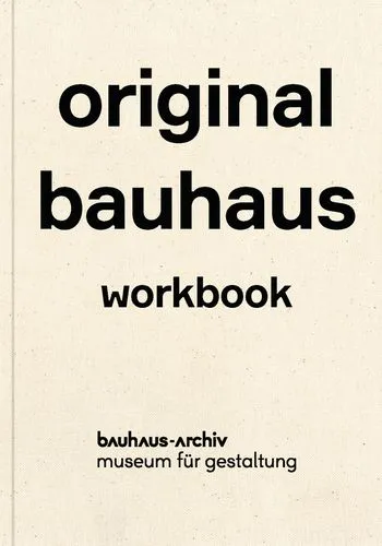 Original Bauhaus Exercise Book /anglais WIEDEMEYER NINA/HOLL