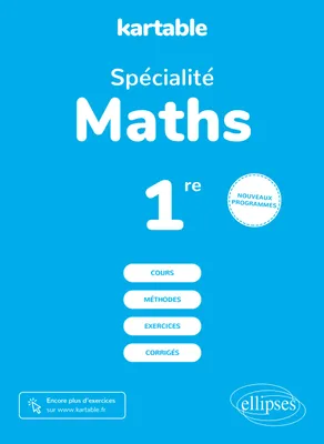 Spécialité maths  - Première - Nouveaux programmes