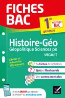 Fiches bac Histoire-géographie, Géopolitique, Sciences politiques 1re (spécialité), nouveau programme de Première