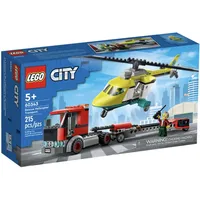 60343 CITY Le transport de l'hélicoptère de secours