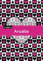 Le cahier d'Anaëlle - Blanc, 96p, A5 - C ur et étoile