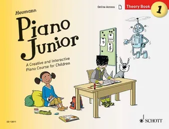 Piano Junior: Theory Book 1, A Creative and Interactive Piano Course for Children. piano.