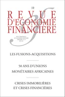 Les fusions-acquisitions - 50 ans d'unions monétaires africaines, N° 110 - juin 2013.