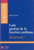 Code général de la fonction publique